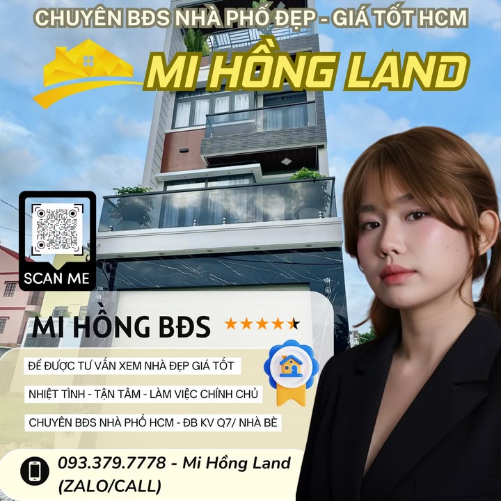 Nhà phố 4 tầng Huỳnh Tấn Phát, Nhà Bè 85m² giá 9.8 tỷ - Thiết kế hiện đại, sẵn sàng vào ở!