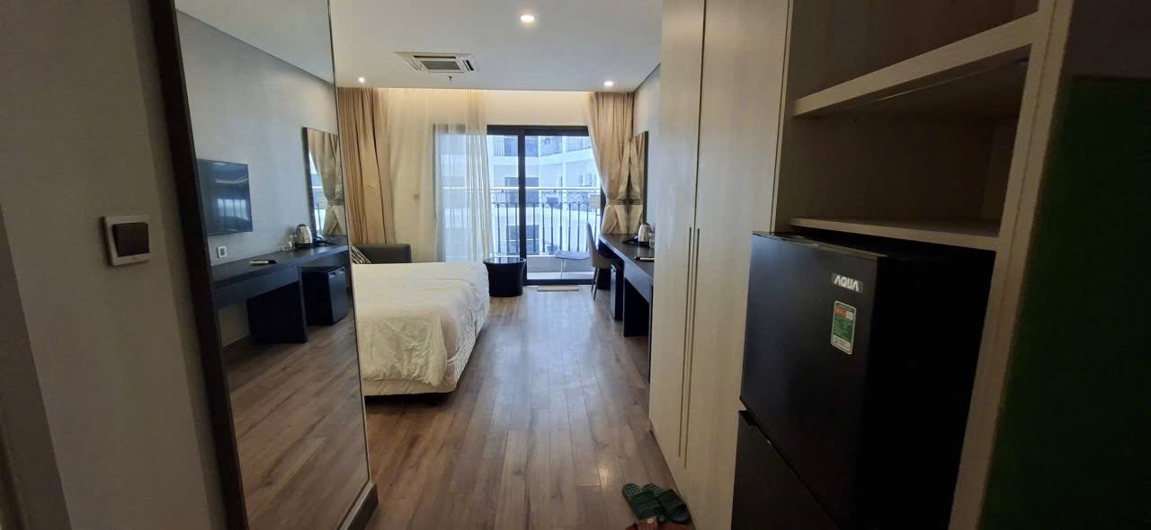 Căn hộ Golden Bay Đà Nẵng 37m² giá 9.5 triệu - View nội khu thoáng mát!