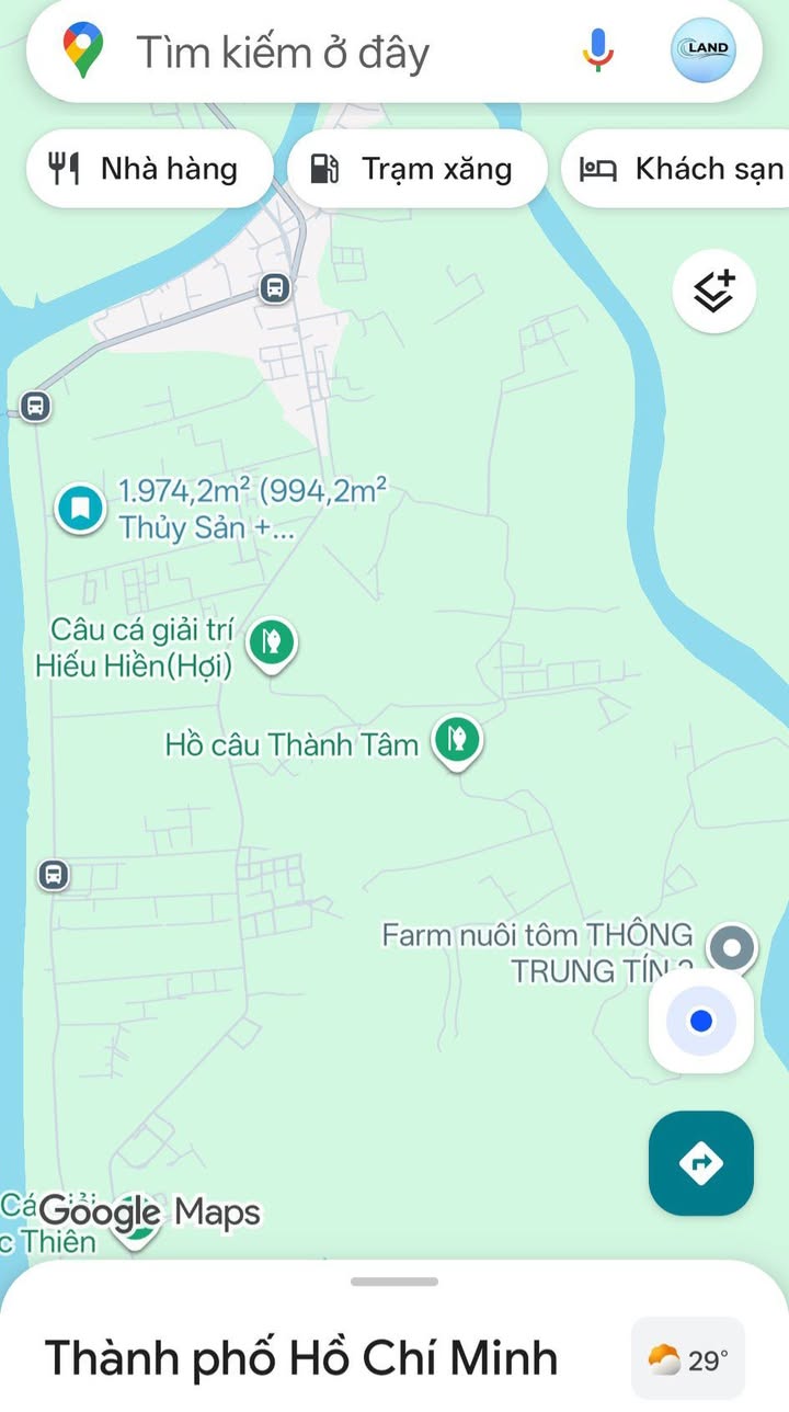 Đất nền An Thới Đông Cần Giờ 1974m² giá 12 tỷ - Đầu tư lý tưởng cho nghỉ dưỡng!