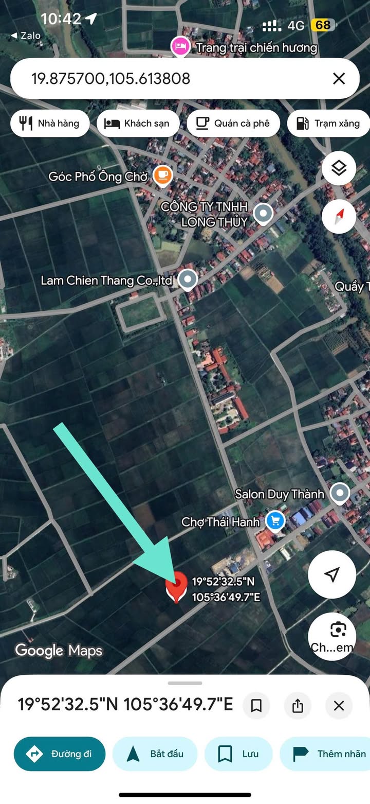 Đất nền mặt tiền 8,5m tại Thôn Thái Hạnh, Thiệu Hóa - 119m² chỉ 600 triệu!