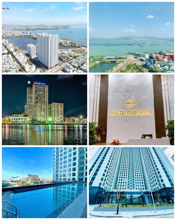 Chung cư Phú Tài Residence Quy Nhơn 50m² giá từ 1,55 tỷ - Sổ hồng lâu dài, gần biển!