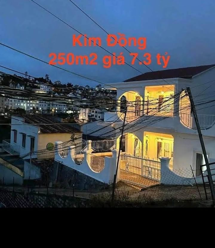 Nhà Đất Rộng 250m² đường Kim Đồng, Đà Lạt giá chỉ 7.3 tỷ - Sổ đỏ chính chủ!