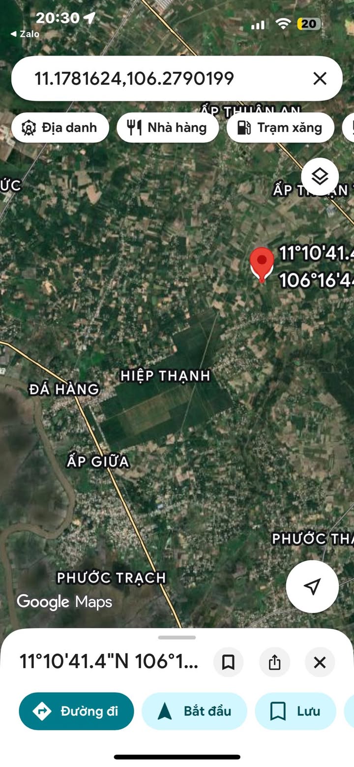 Đất thổ cư 5000m² Hiệp Thạnh, Gò Dầu chỉ 17.5 tỷ - Tiềm năng đầu tư lớn!