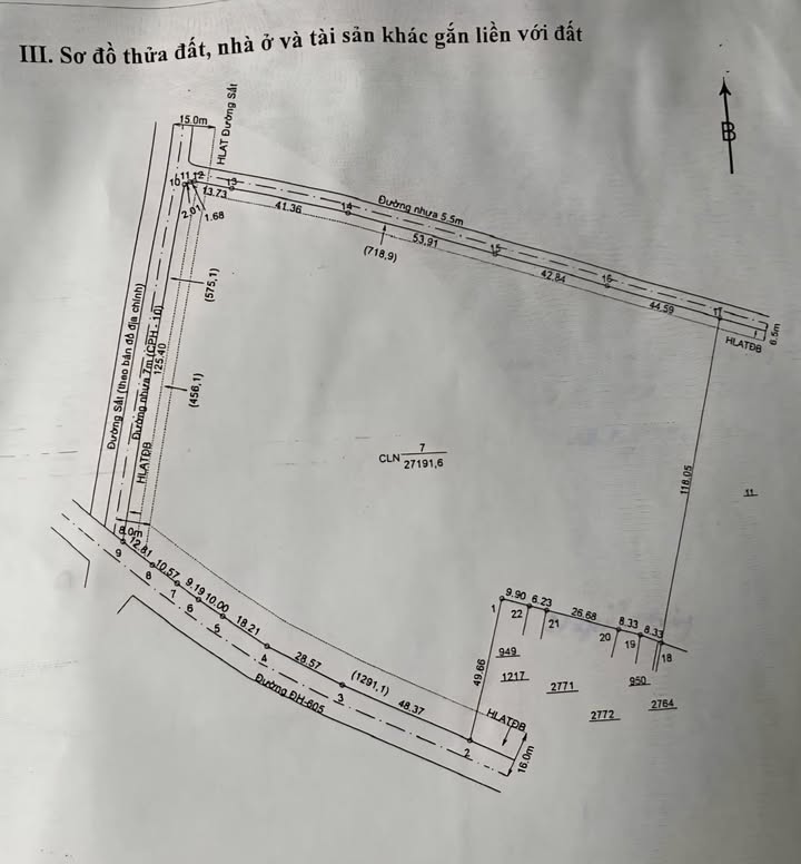 Đất trồng Cao Su Bến Cát 2,7ha giá 160 tỷ - Đầu tư sinh lời hấp dẫn!