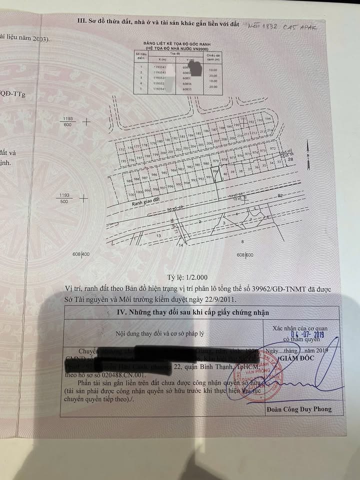 Đất nền mặt tiền Lương Định Của, Thủ Đức 200m² giá 45 tỷ - Cơ hội đầu tư hiếm có!