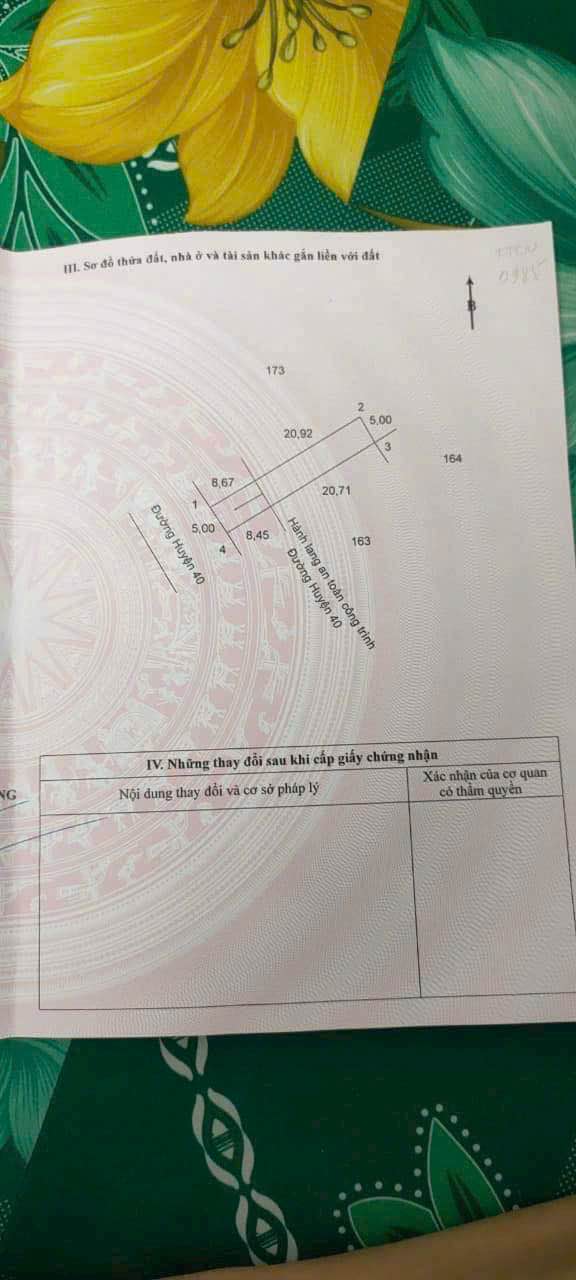 Đất thổ cư đường HL40, xã Phú Lộc, huyện Tam Bình, 150m² - Đầu tư sinh lời ngay!