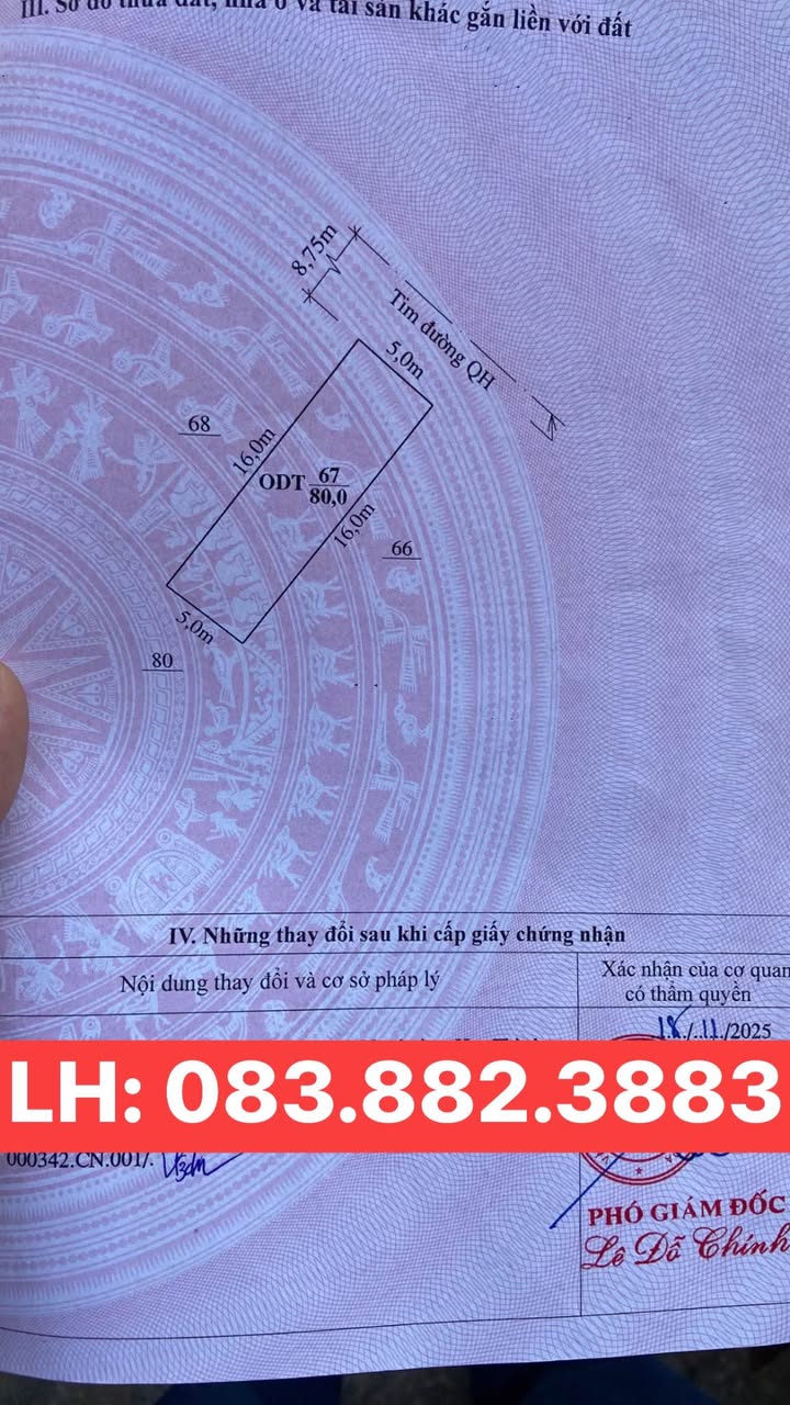 Đất nền Đông Vệ, Thanh Hóa 80m² giá 4.9 tỷ - Sổ đỏ chính chủ, môi trường sống an lành!