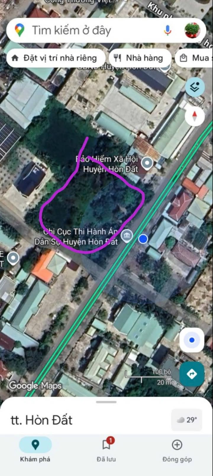 Đất ở Hòn Đất 1000m² - Chính chủ, giá thỏa thuận