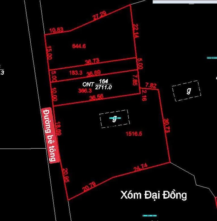 Đất thổ cư tại xóm Đại Đồng, Yên Trị, Phú Thọ 644m² - Cơ hội đầu tư hấp dẫn!