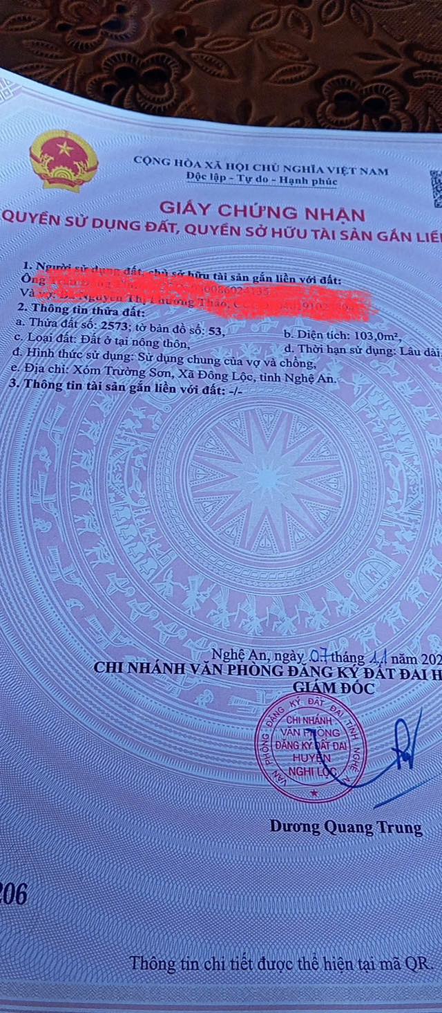 Đất Nghi Trường 103m² giá 1.15 tỷ - Chính chủ cần bán gấp!