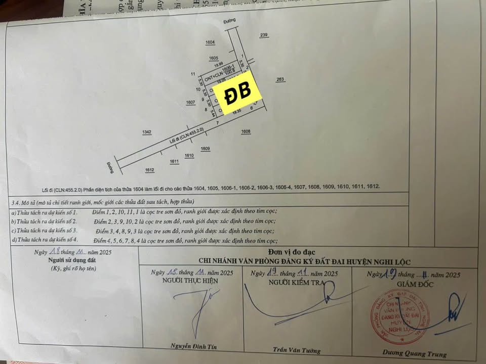 Đất nền Trường Phú, Nghi Trường, Nghi Lộc 100.8m² giá chỉ 1.25 tỷ - Đầu tư sinh lời hấp dẫn!