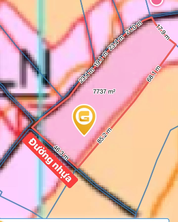 Đất thổ cư 7700m² Lộc Đức Bảo Lâm - Giá chỉ 1.848 tỷ, mặt tiền 250m!