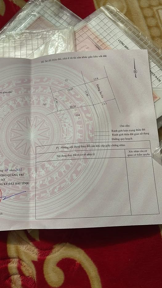 FrontHouse mặt tiền đường Âu Cơ Đông Hà 260m² giá 3 tỷ - Đầu tư sinh lời ngay!