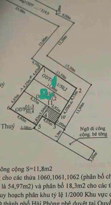 Đất nền Hồng Thái, An Dương 50m² giá 1 tỷ - Cơ hội đầu tư tuyệt vời!