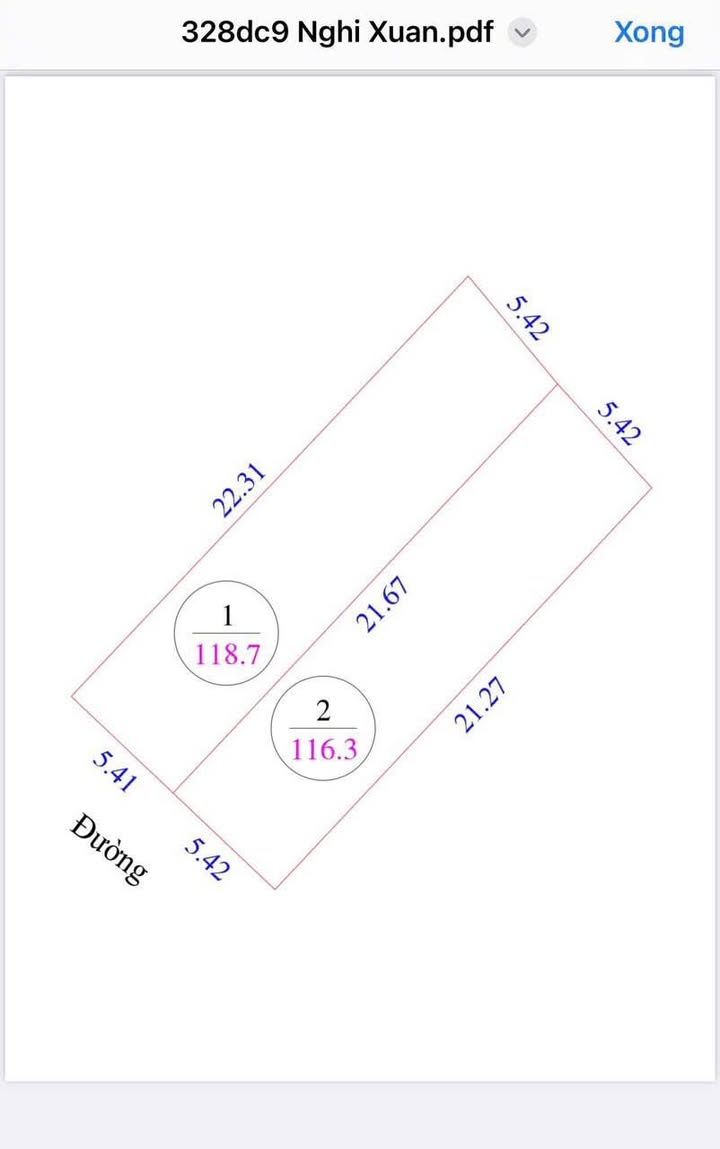 Đất mặt đường huyện lộ Phúc Thọ, Nghi Lộc 235m² giá 4 tỷ - Vị trí đắc địa gần trường THPT!