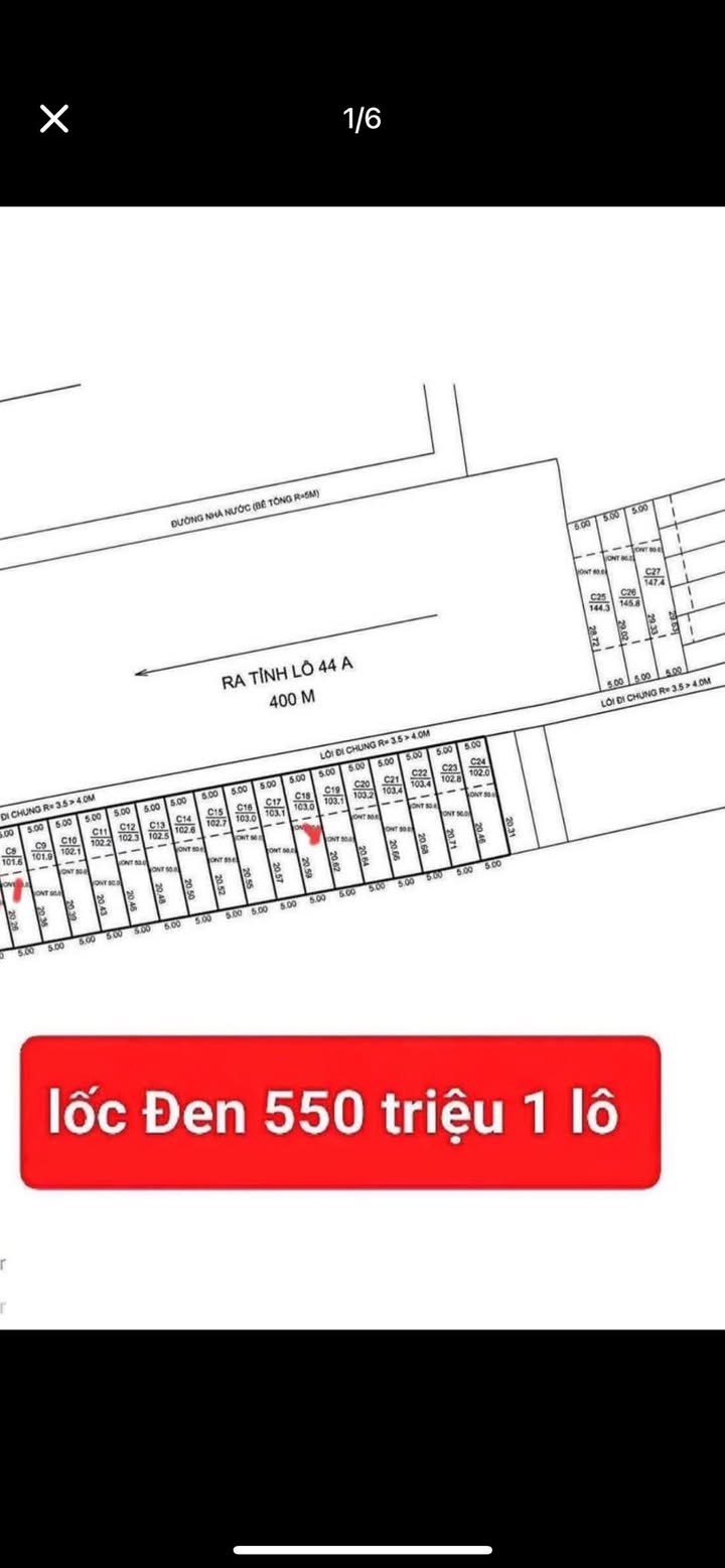 Đất nền An Ngãi - Long Điền 50m² giá chỉ 550 triệu - Cơ hội đầu tư tuyệt vời!