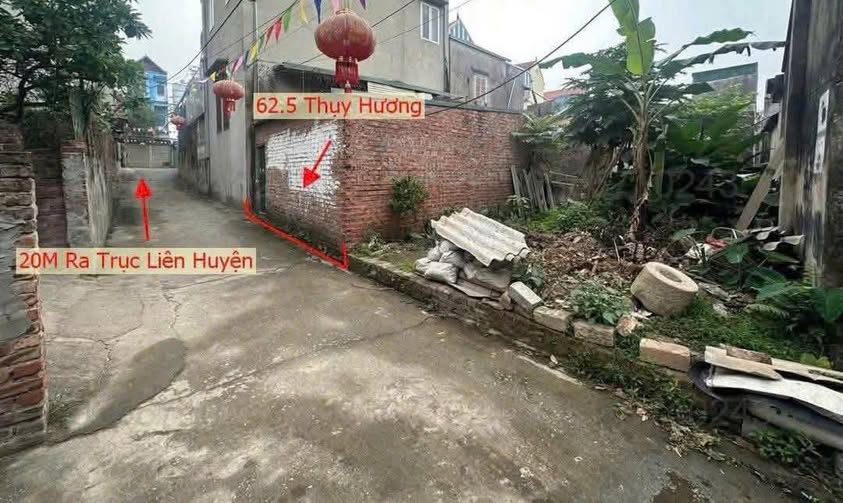 Đất Thụy Hương, Chương Mỹ 62m² - Ô tô đỗ cửa, giá chỉ 3 tỷ!