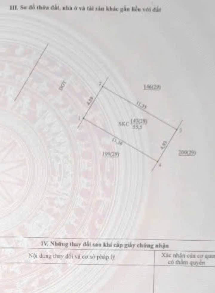 Đất dịch vụ Tân Tây Đô Đan Phượng 55.5m² - Đầu tư sinh lời ngay!