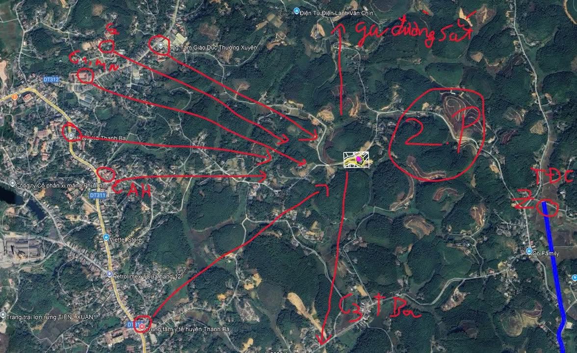 Đất nền Ninh Dân, Thanh Ba 200m² giá 800 triệu - Cơ hội đầu tư tuyệt vời!