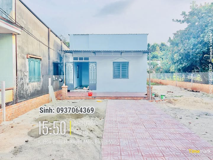 Nhà cấp 4 đẹp tại Hòa Bình, Xuyên Mộc 528m² giá 1.29 tỷ - Đầu tư sinh lời ngay!