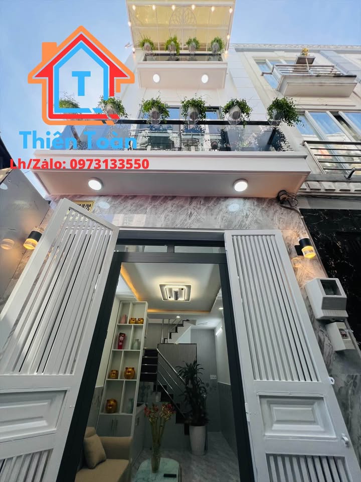 Nhà 2 Lầu Mới Hoàn Thiện Huỳnh Tấn Phát, Nhà Bè - 22m² giá 1.75 tỷ - Khu Dân Cư An Ninh!