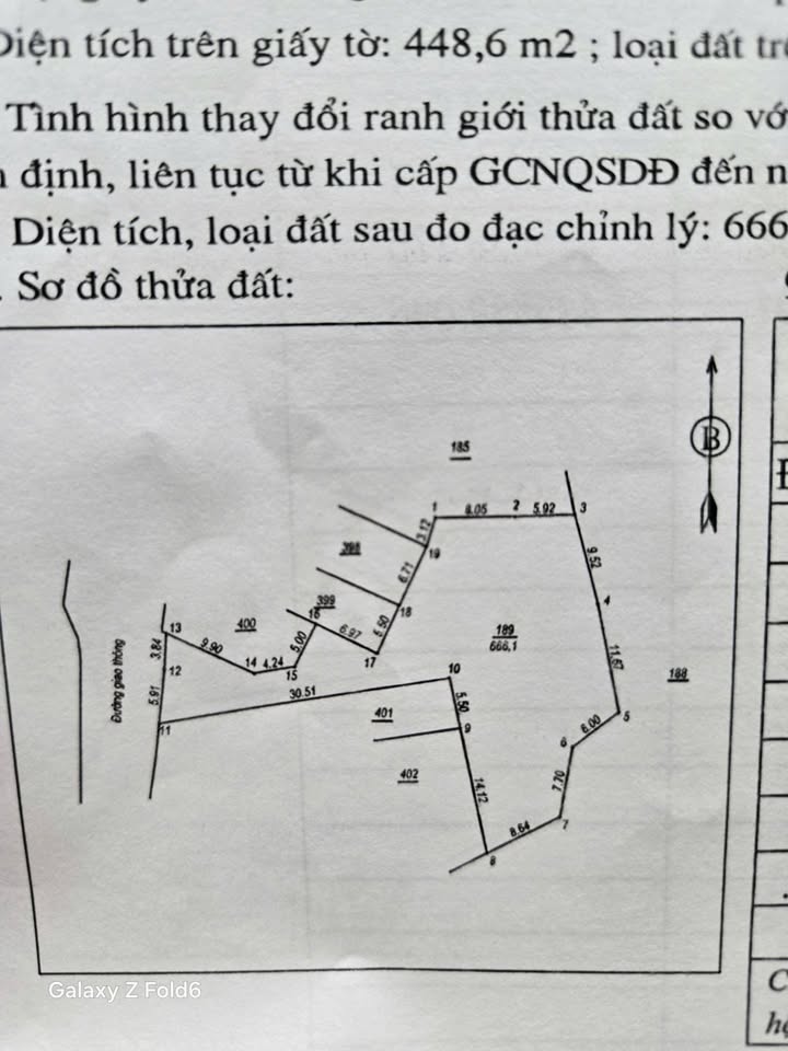 Đất nền Phường Tân Thành 448m² giá 3.136 tỷ - Vị trí đẹp, dân cư đông đúc!