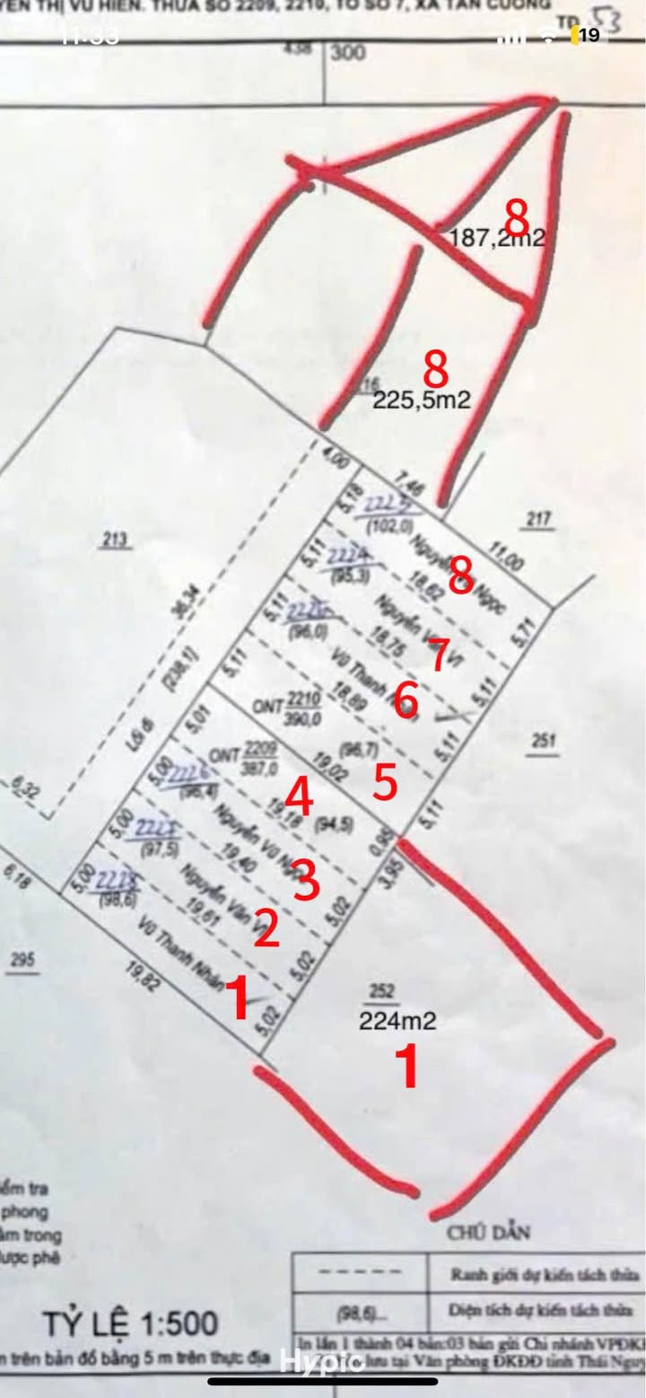 Đất nền liền kề Tân Cương Thái Nguyên 98m² giá chỉ 780 triệu - Vị trí đắc địa, pháp lý rõ ràng!