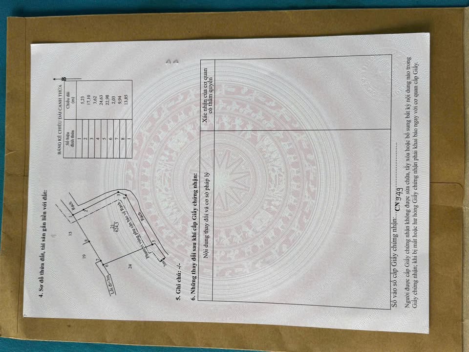 Đất thổ cư 624m² ngay trung tâm thị trấn Tân Trụ - Giá chỉ 1.95 tỷ!