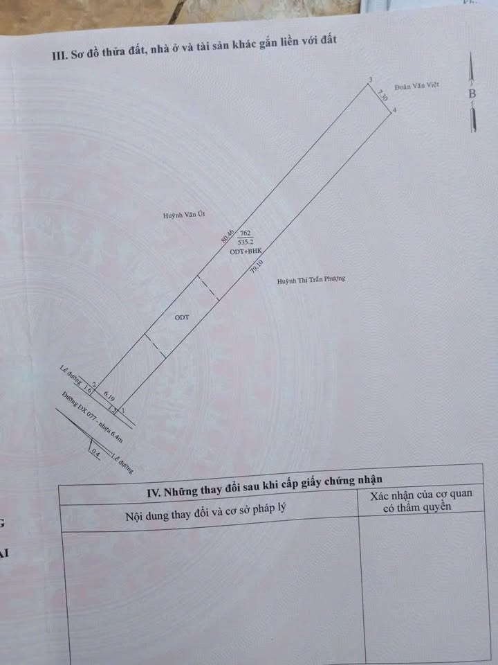 Đất thổ cư mặt tiền DX77 Định Hòa 535m² - Cơ hội đầu tư hấp dẫn!
