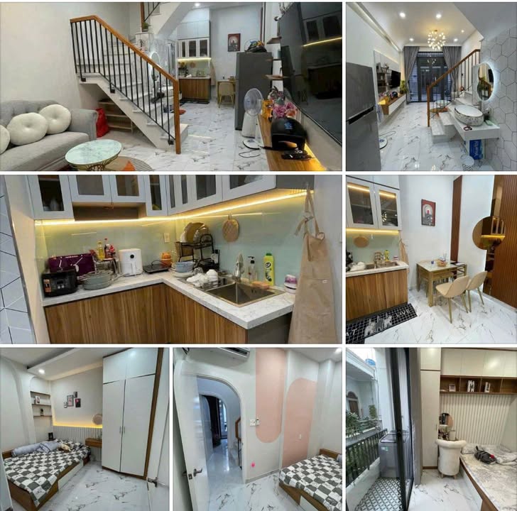 Nhà nguyên căn cho thuê hẻm 15/41 đường 59, Gò Vấp 42m² giá 10 triệu - Full nội thất mới