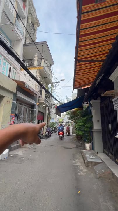 Nhà bán HXH Âu Dương Lân, P3, Q8, 34.65m² giá 6.5 tỷ - Ô tô vào tận nhà!