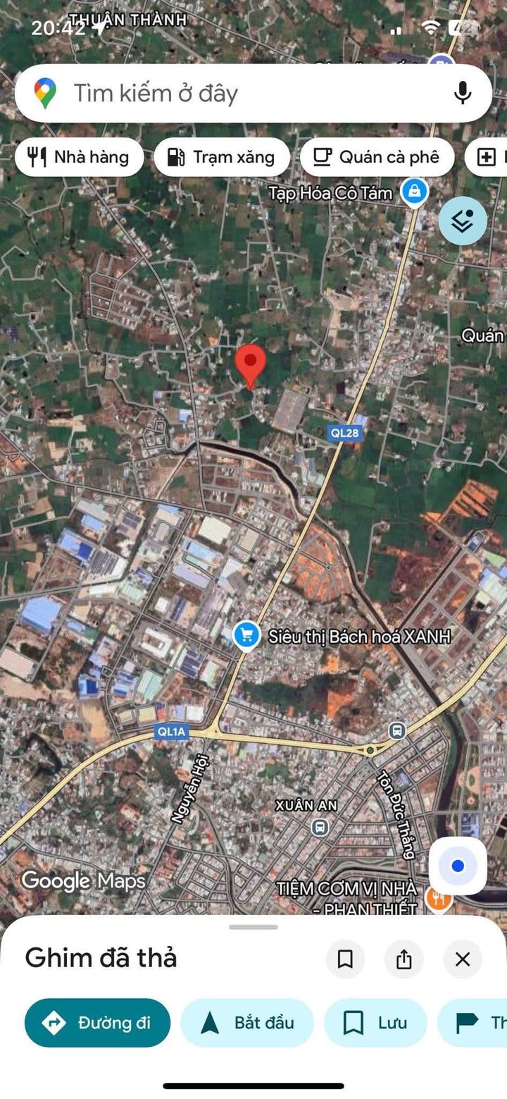 Đất thổ cư 100m² tại Hàm Liêm, Bình Thuận - Giá chỉ 720 triệu!