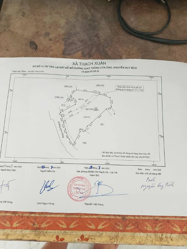 Đất nền Thạch Hà 200m² - Mặt tiền đường 92, giá tốt nhanh chóng!