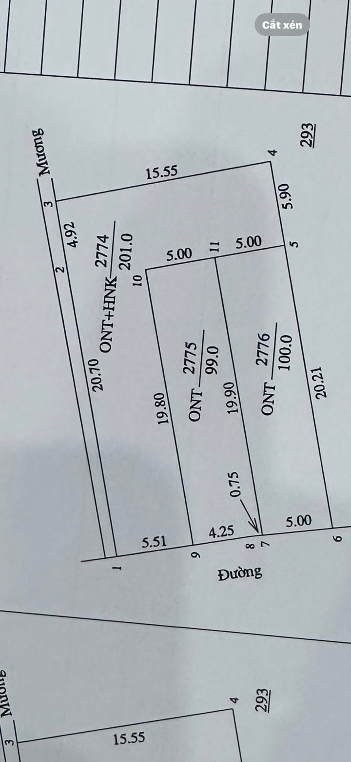 Đất nền xóm 3 Hưng Đạo 99m² giá 1.7 tỷ - Phong thủy tốt, vị trí cao ráo!