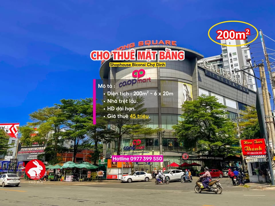 Shophouse cho thuê tại Phú Lợi, Thủ Dầu Một, 200m² - Kinh doanh sầm uất!