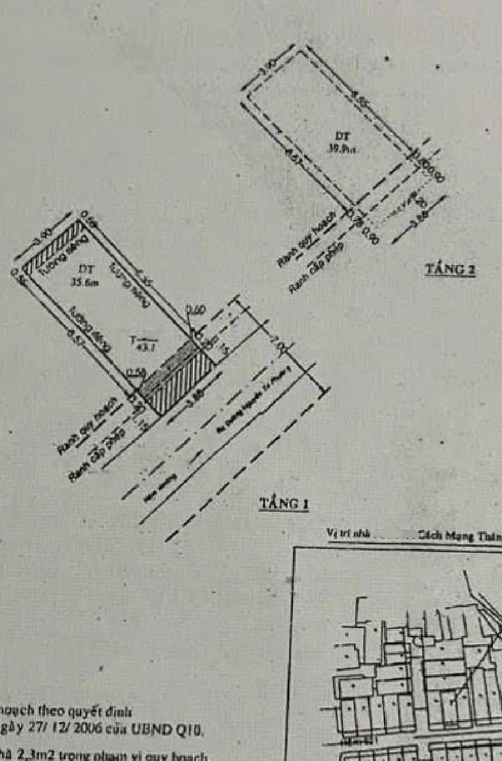 Nhà phố Cách Mạng Tháng 8, Quận 10, 36m² giá 6.99 tỷ - Hẻm thoáng mát, sạch sẽ!