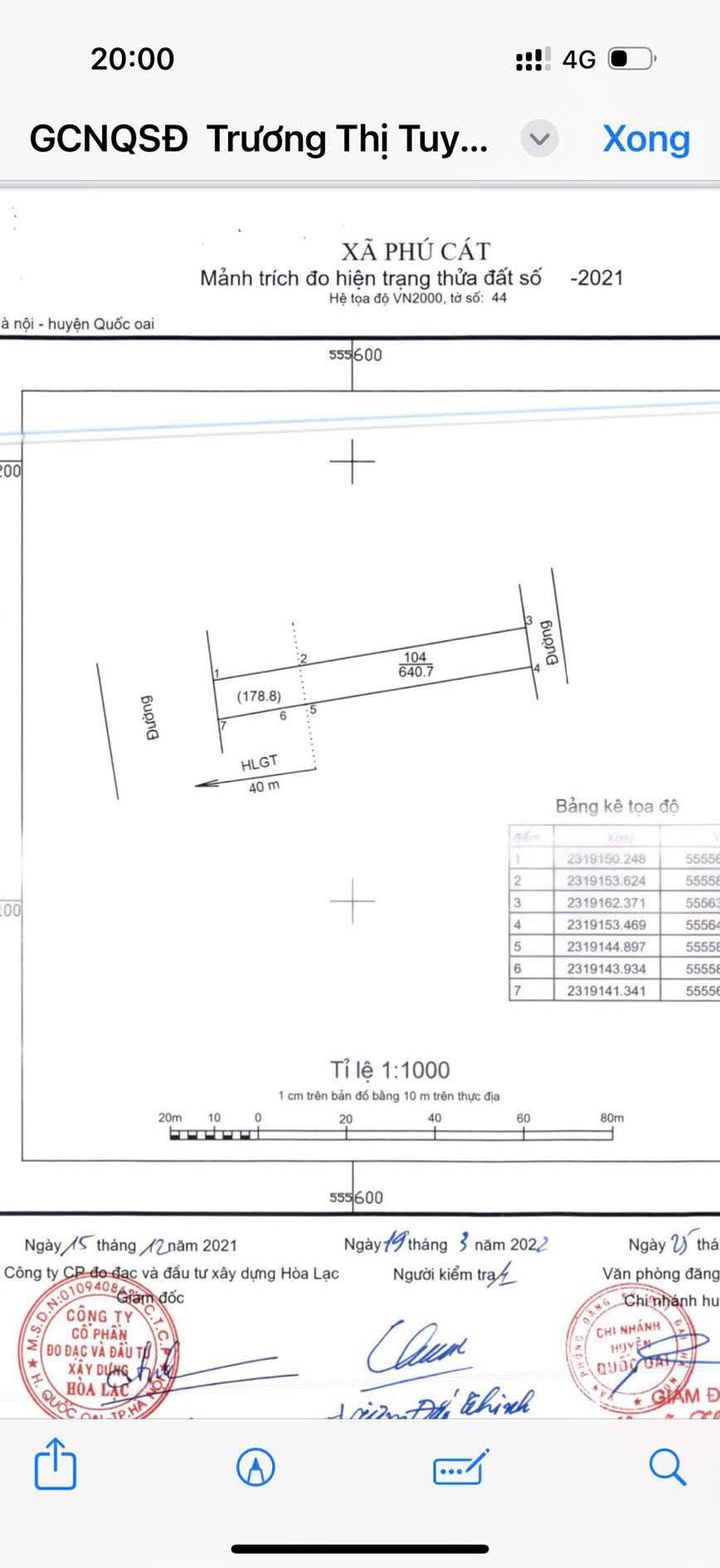 Lô đất mặt đường QL21A - Phú Cát, 1000m² giá 30 tỷ - Cơ hội đầu tư tuyệt vời!