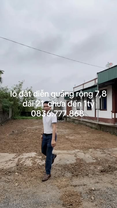 Đất chính chủ Diễn Quảng 163m² giá 950 triệu - Nhận ngay lô đất đẹp