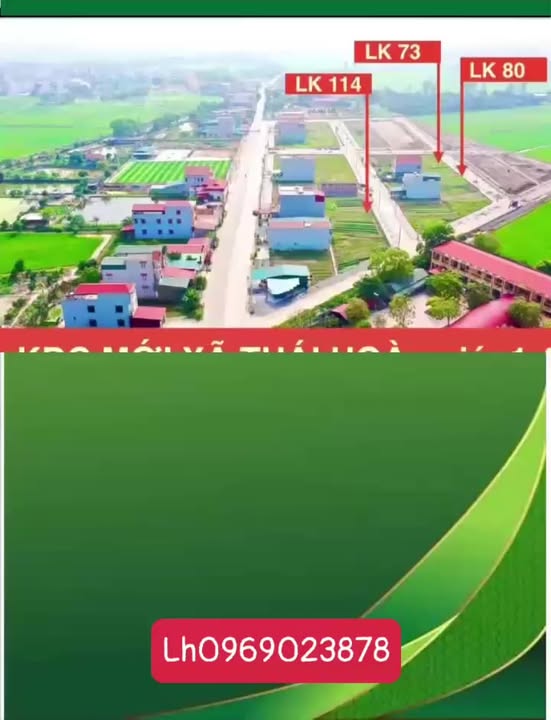 Đất nền KDC Thái Hòa, Bình Giang, 105m² giá 1.6 tỷ - Sổ đỏ chính chủ, sang tên ngay!