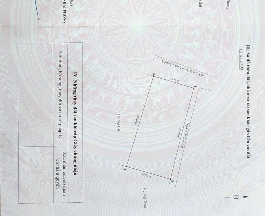 Đất nền Quảng Thanh Thủy Nguyên 654m² giá 6.54 tỷ - Đầu tư sinh lời ngay!