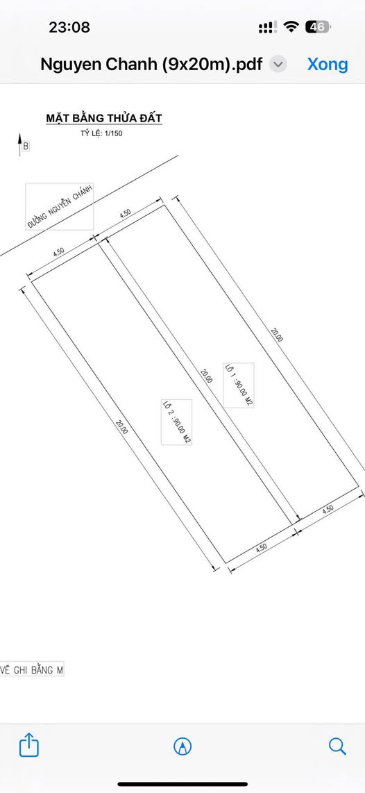 Đất nền kinh doanh 76-78 Nguyễn Chánh, Liên Chiểu, 180m² - Vị trí đắc địa gần biển!