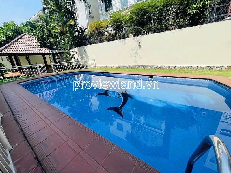 Biệt thự Thảo Điền 725m² giá 150 tỷ - Thiết kế đẹp, sẵn sàng vào ở!