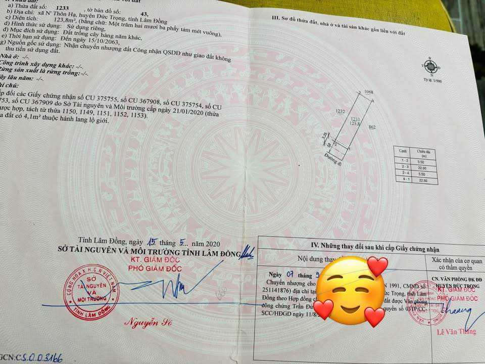 Đất thổ cư 123.8m² xã Tân Hội - Đầu tư lý tưởng, giá thỏa thuận!