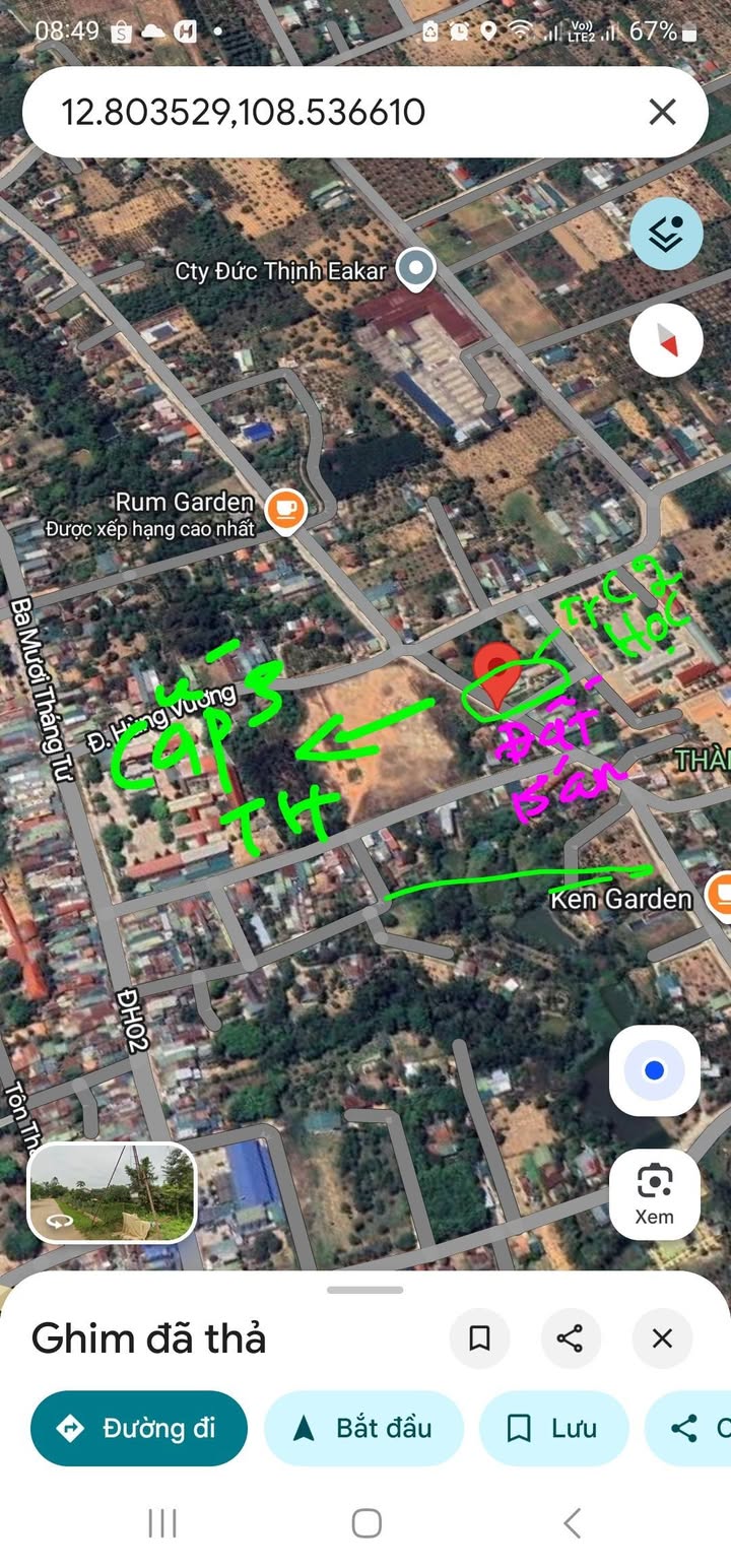 Đất thổ cư 305m² xã Ea Knốp giá 199 triệu - Cơ hội đầu tư hấp dẫn!