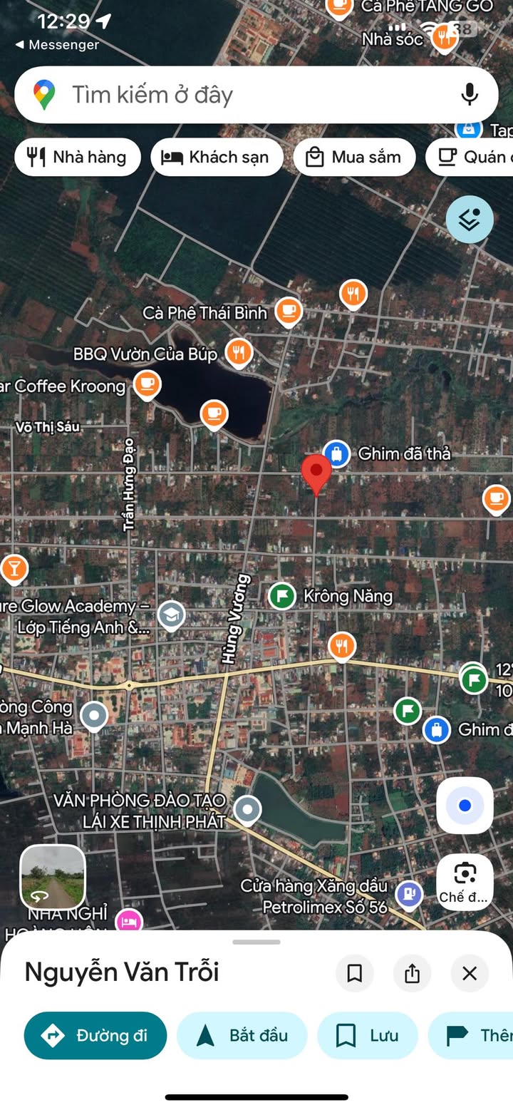 Đất nền đường Nguyễn Văn Trỗi, huyện Krông Năng 360m² - Giá chỉ 3.12 tỷ!