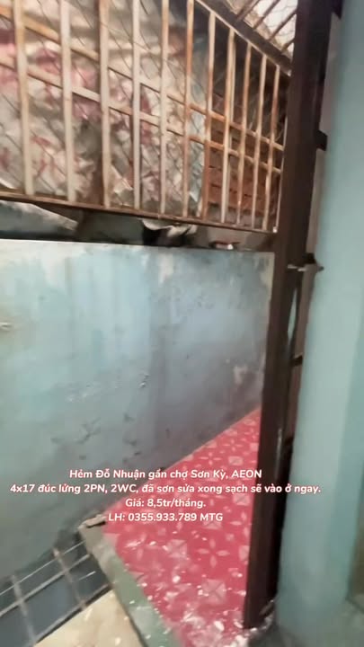 Nhà nguyên căn Đỗ Nhuận, Tân Phú 8.5 triệu - Gần chợ Sơn Kỳ, AEON Tân Phú!