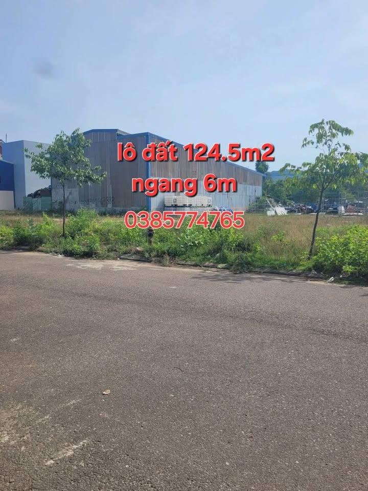 Đất nền Khu TĐC Bùi Thị Xuân, Quy Nhơn 124,5m² giá 1,55 tỷ - Ngập nước không quá 20cm!