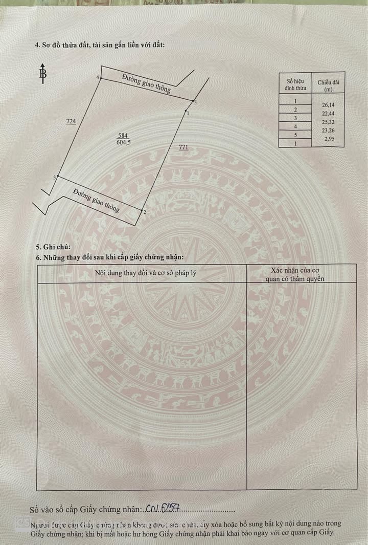 Đất hẻm 198 Nguyễn Tri Phương, Long Khánh, 260m² giá 4.6 tỷ - Cơ hội đầu tư hiếm có!