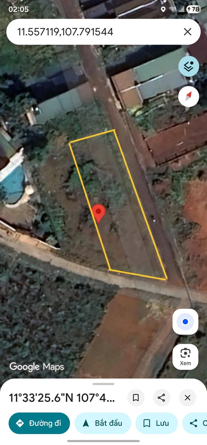 Đất nền 2 mặt tiền 123 Mạc Đình Chi, Bảo Lộc 288m² giá 2.5 tỷ - Đầu tư sinh lời ngay!