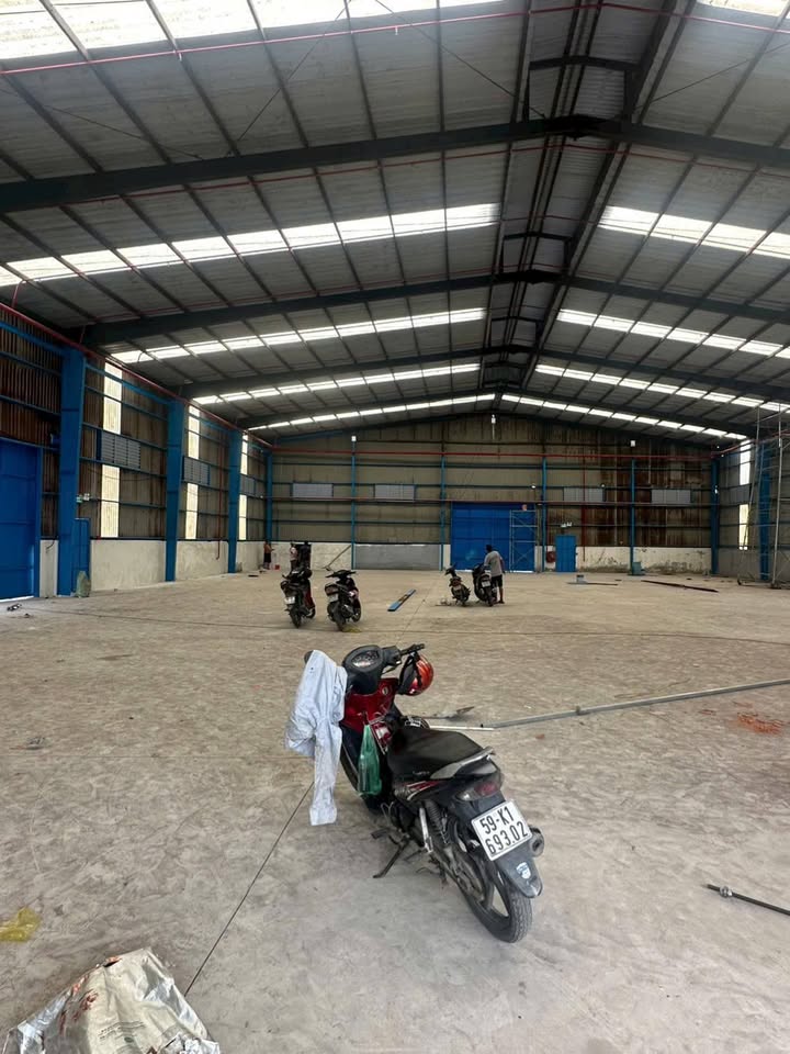 Nhà xưởng cho thuê 1.000m² tại CCN Đức Hòa Đông, Long An - Sẵn sàng vào hoạt động!